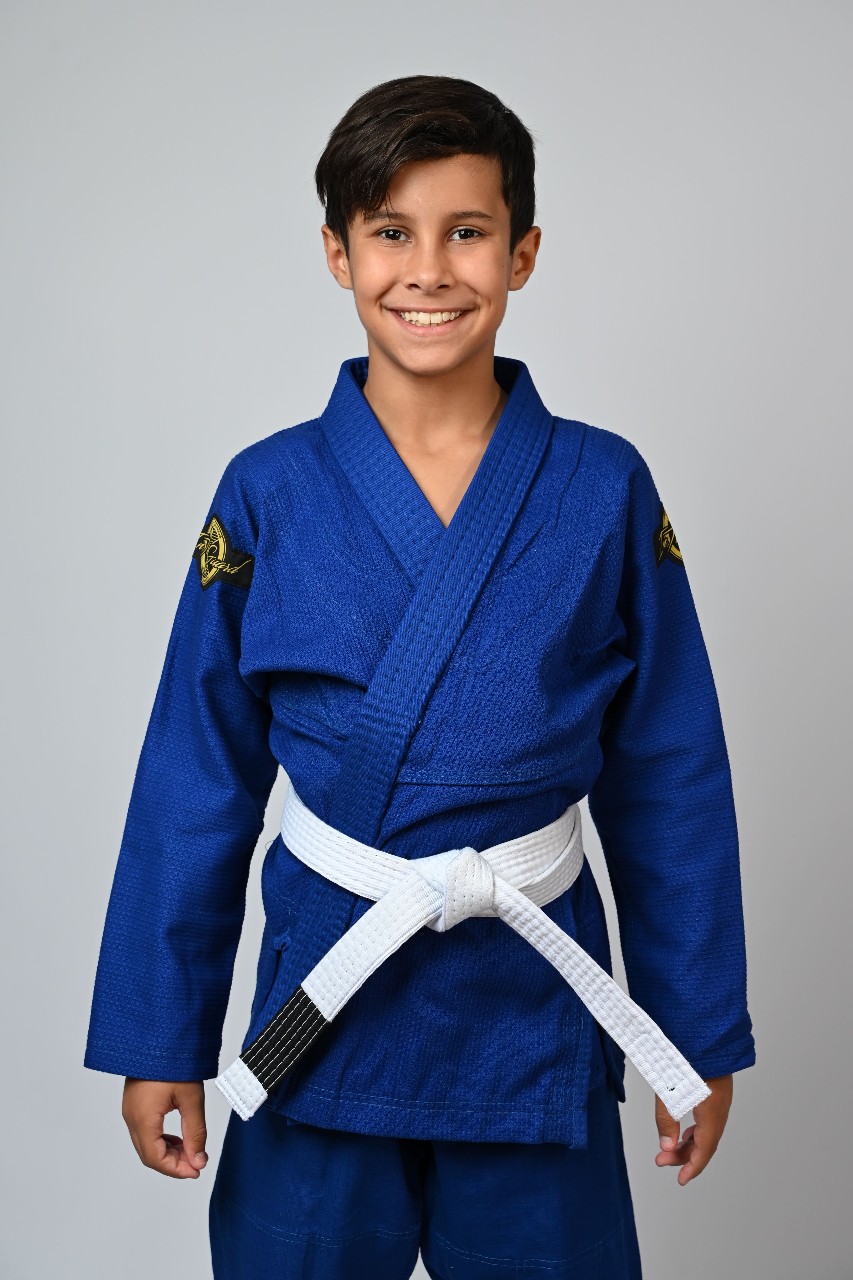Kimono Infantil In The Guard New Azul