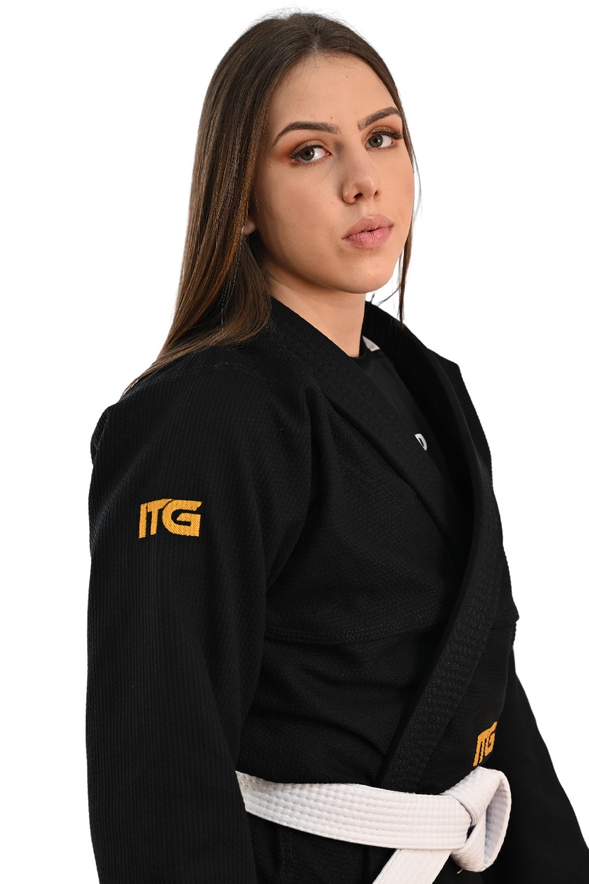 Kimono In The Guard Feminino Gold Preto