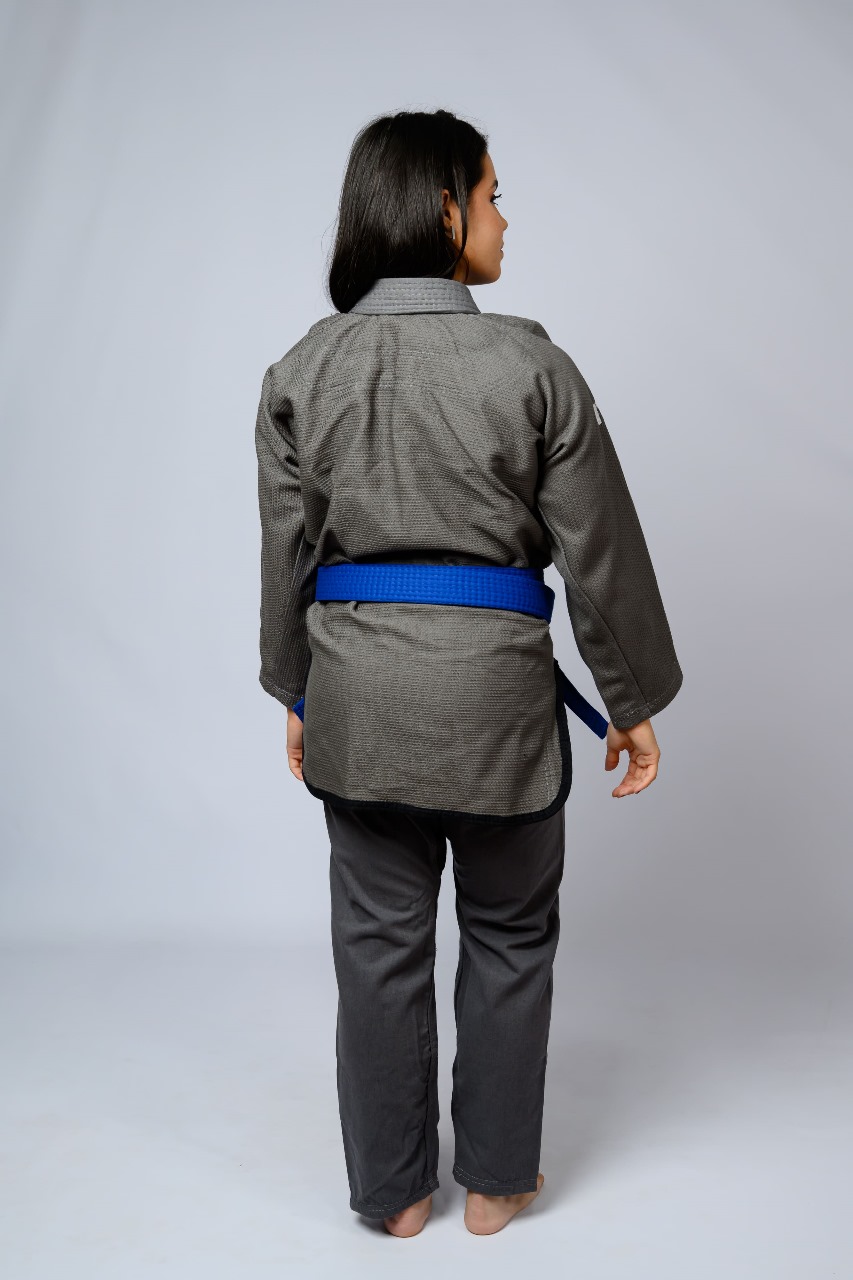 Kimono In The Guard Feminino Chumbo