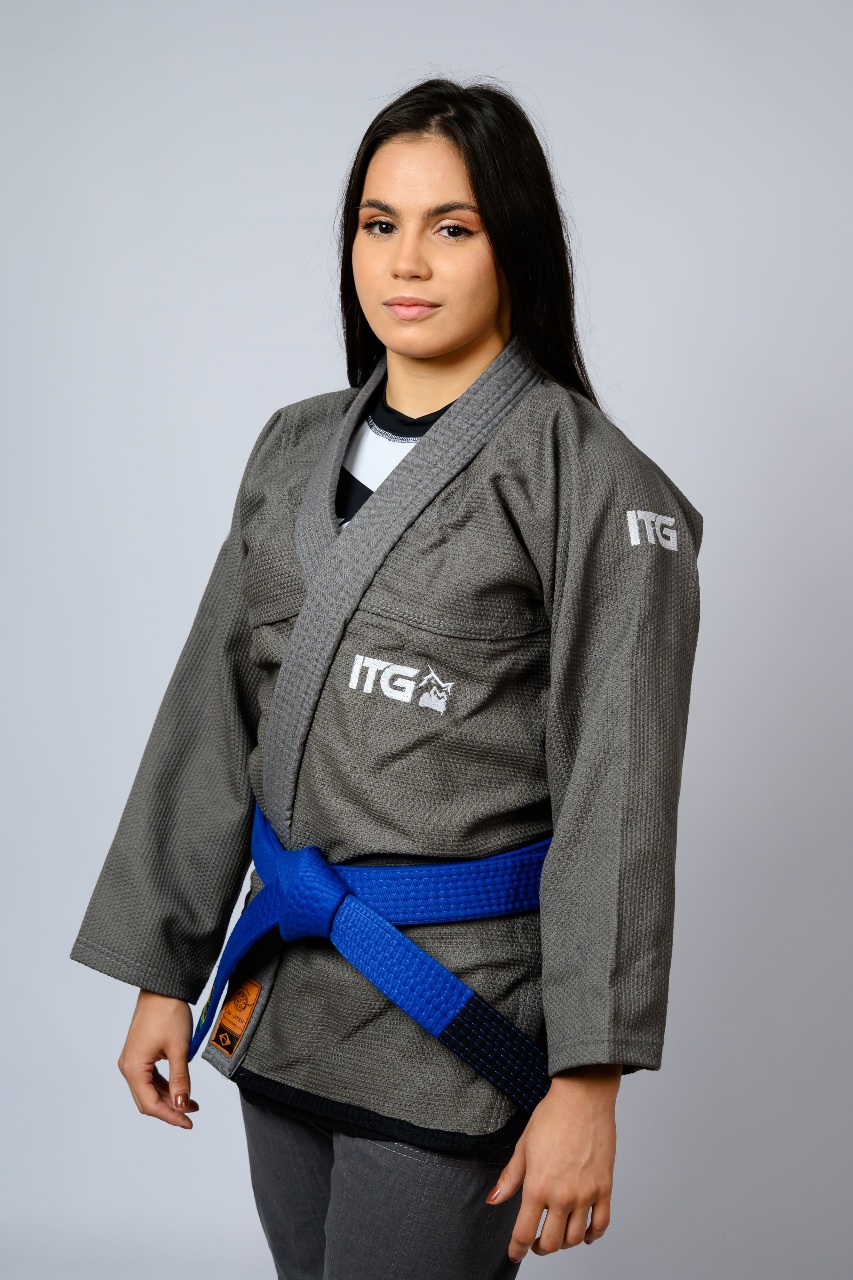 Kimono In The Guard Feminino Chumbo