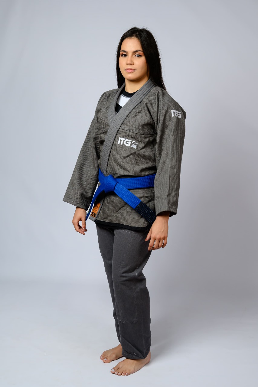 Kimono In The Guard Feminino Chumbo