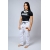 Calça Feminina  Avulsa Pró, Branco