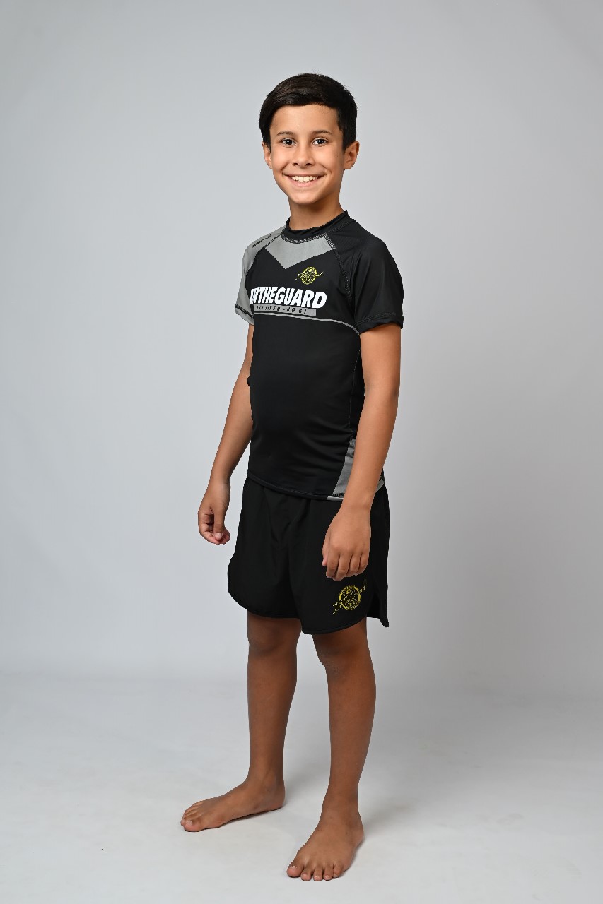 Rash Guard Infantil Team ITG Cinza