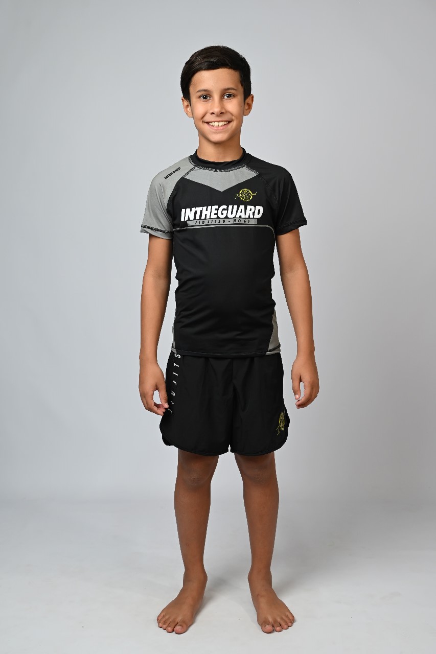 Rash Guard Infantil Team ITG Cinza