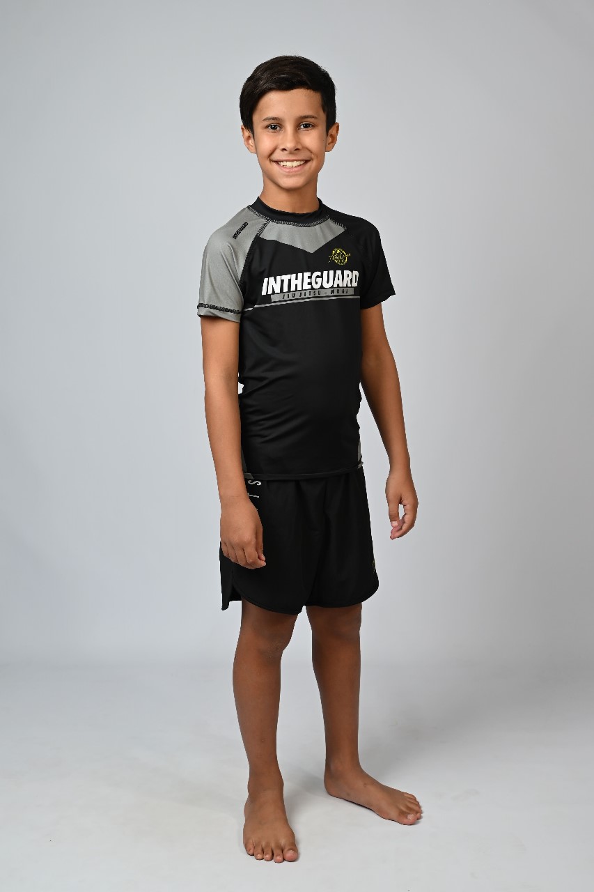 Rash Guard Infantil Team ITG Cinza