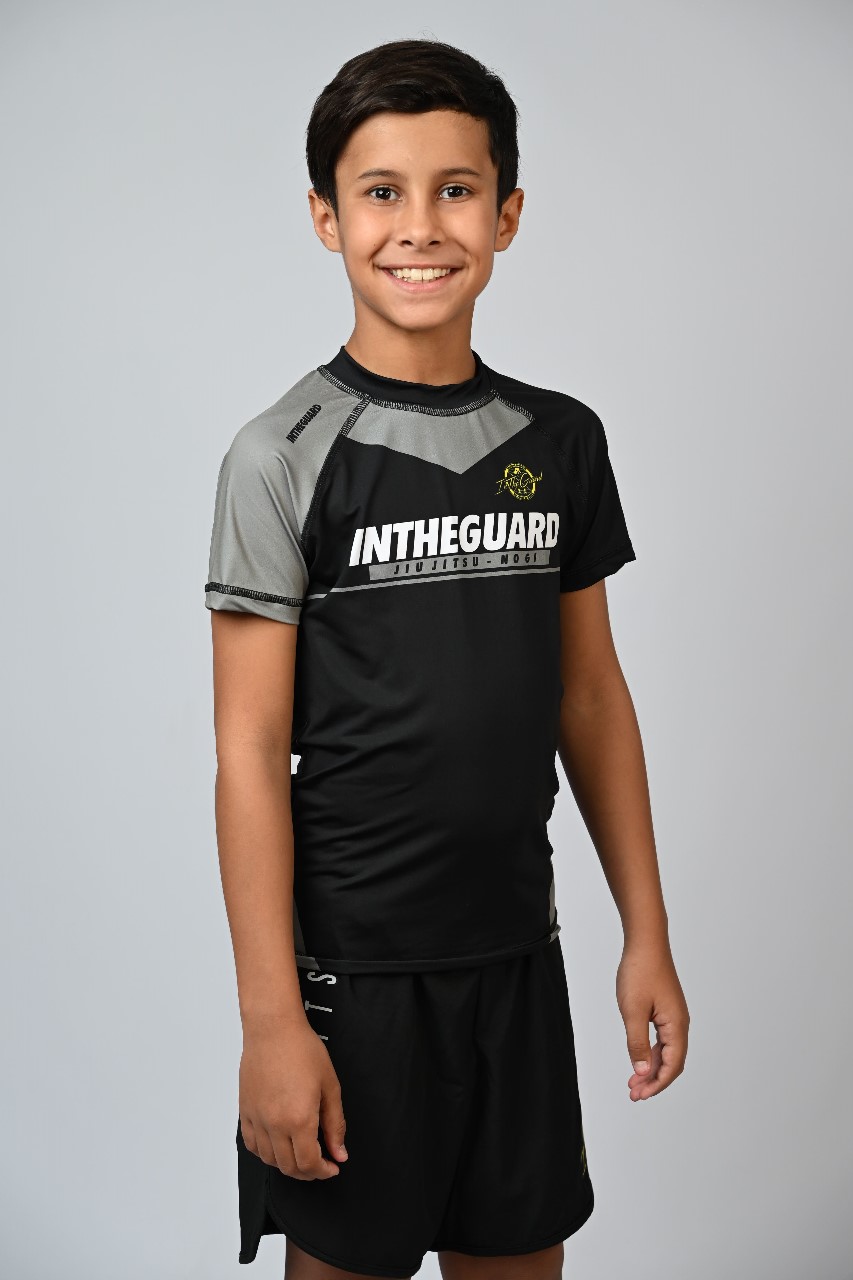 Rash Guard Infantil Team ITG Cinza