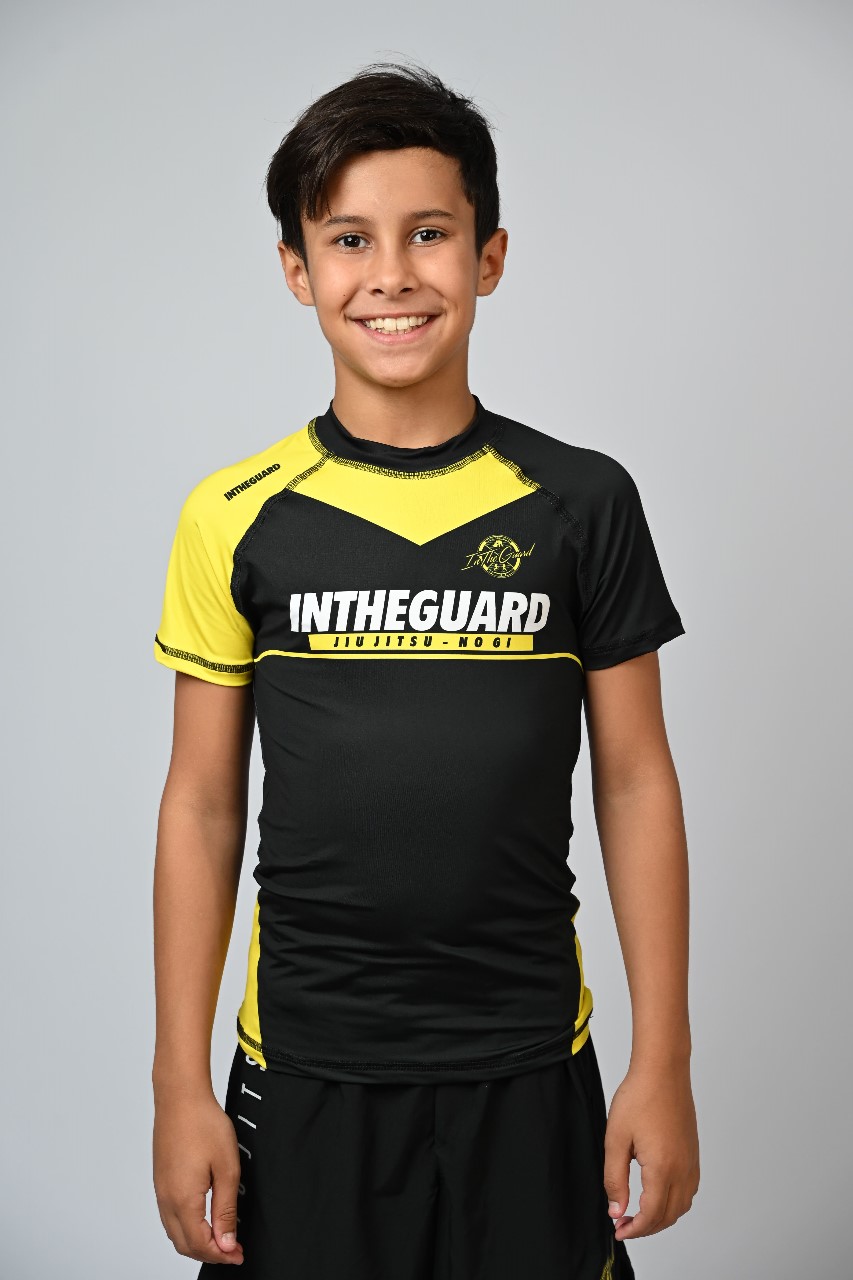 Rash Guard Infantil Team ITG Amarelo