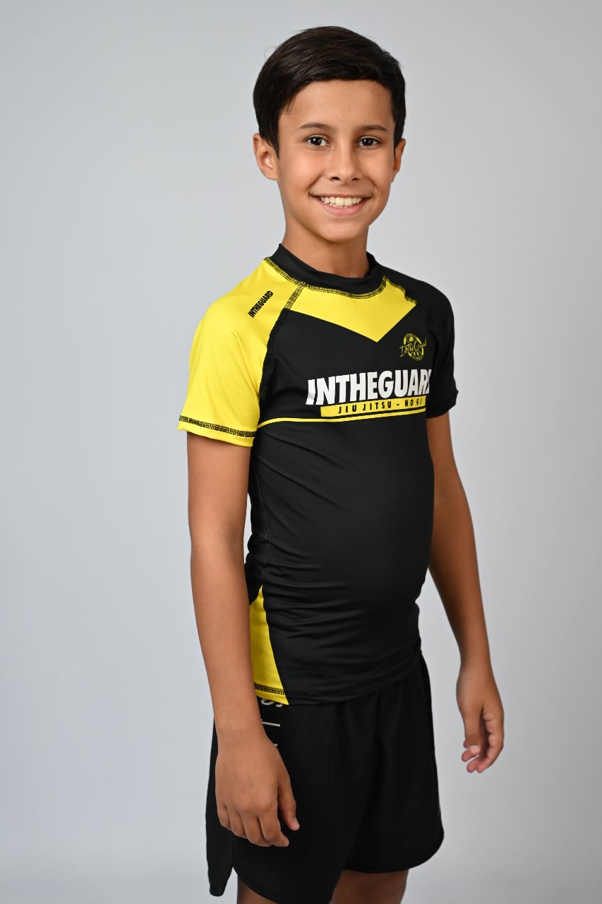 Rash Guard Infantil Team ITG Amarelo