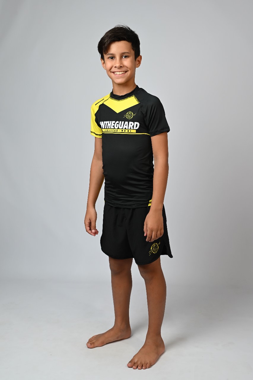 Rash Guard Infantil Team ITG Amarelo