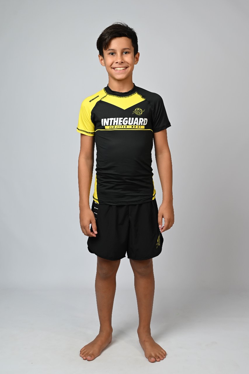 Rash Guard Infantil Team ITG Amarelo