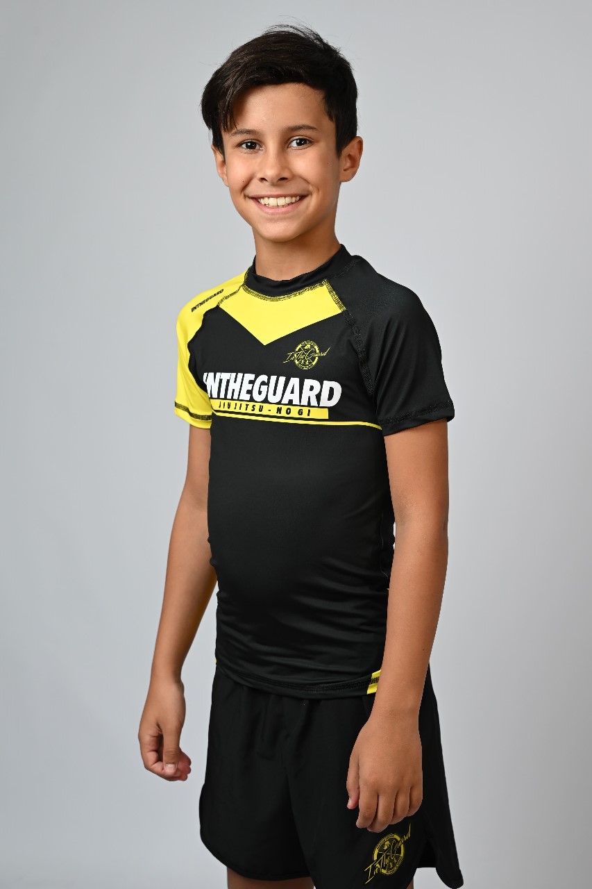 Rash Guard Infantil Team ITG Amarelo