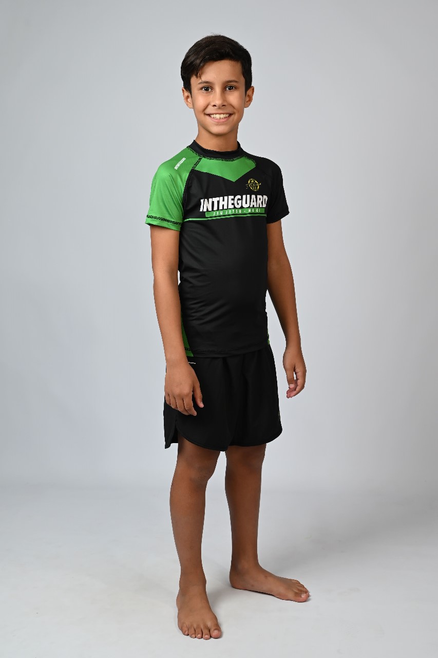 Rash Guard Infantil Team ITG Verde